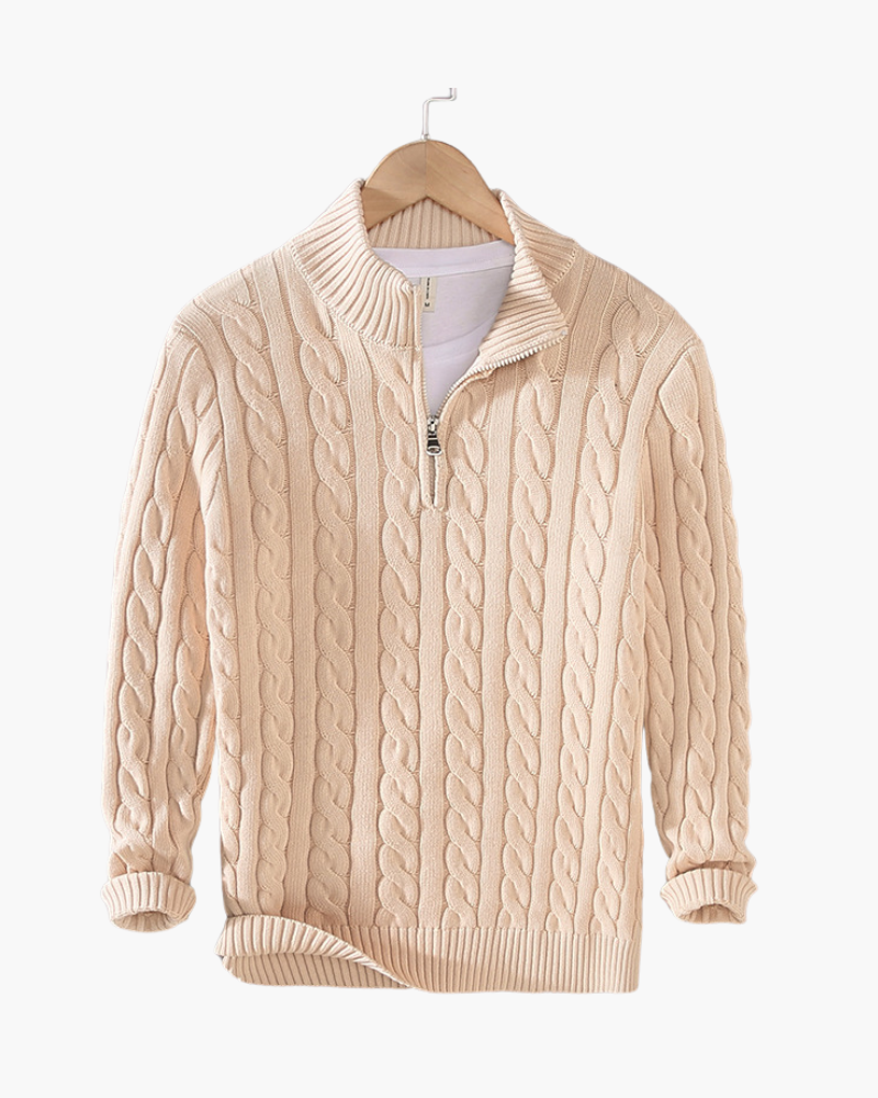 Mikkel Half Zip Sweater