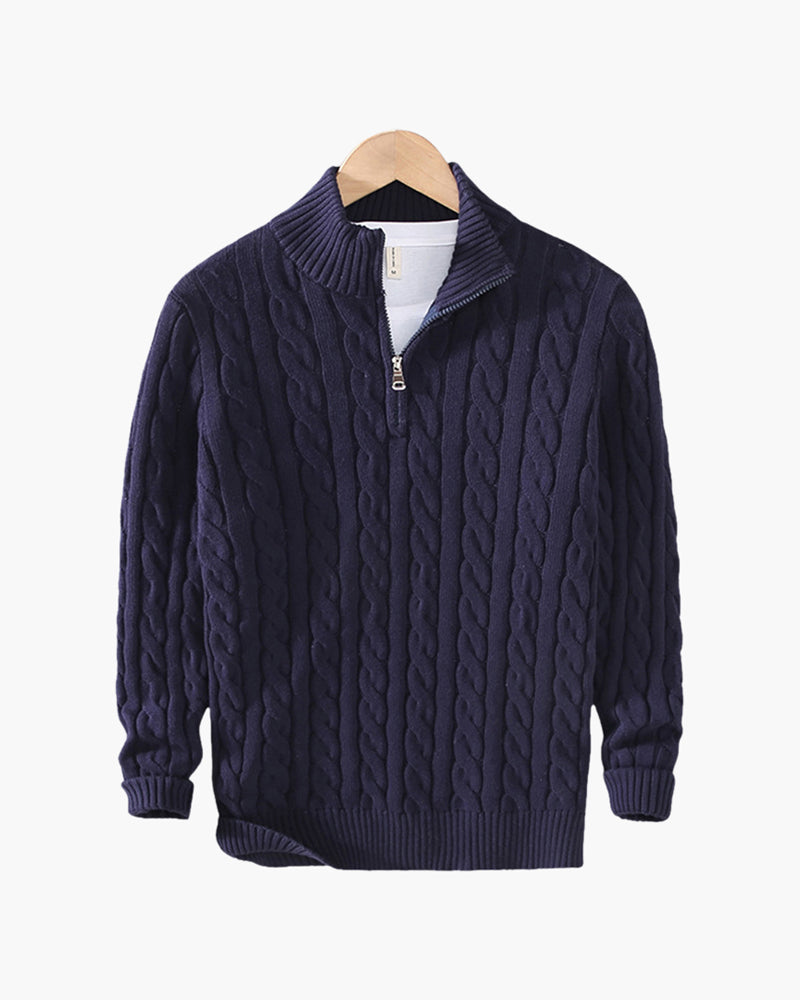 Mikkel Half Zip Sweater
