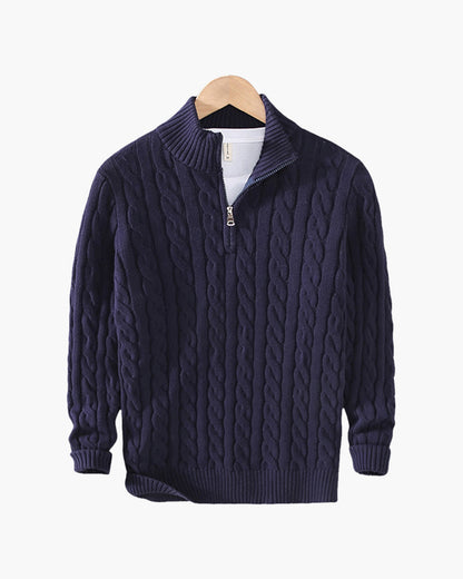 Mikkel Half Zip Sweater