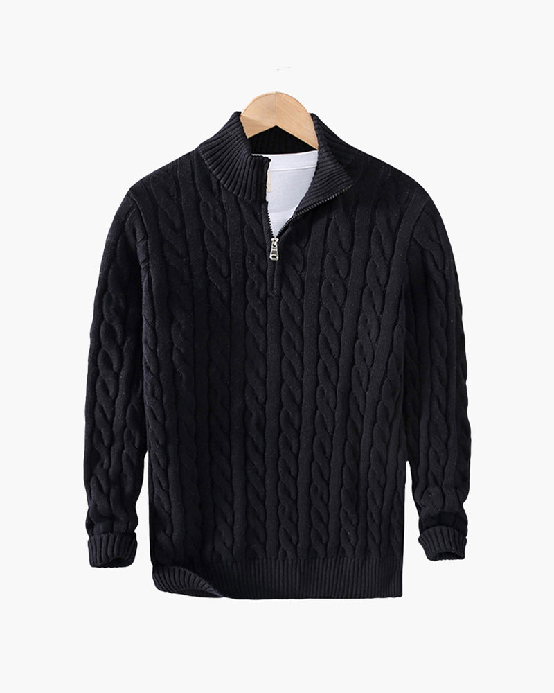 Mikkel Half Zip Sweater